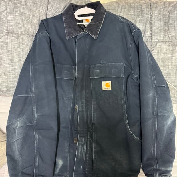 칼하트 블루 워크자켓