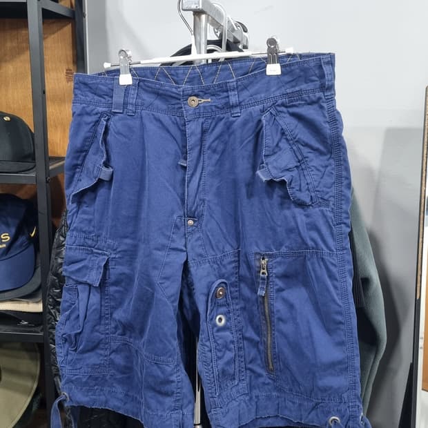 Polo Ralph Lauren (90s 두산) 빈티지 카고 반바지 34