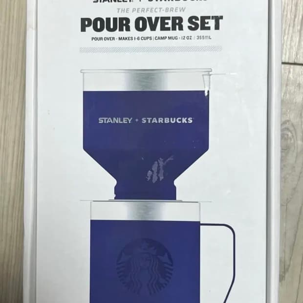 스타벅스X스탠리 브루오버 세트 355ml