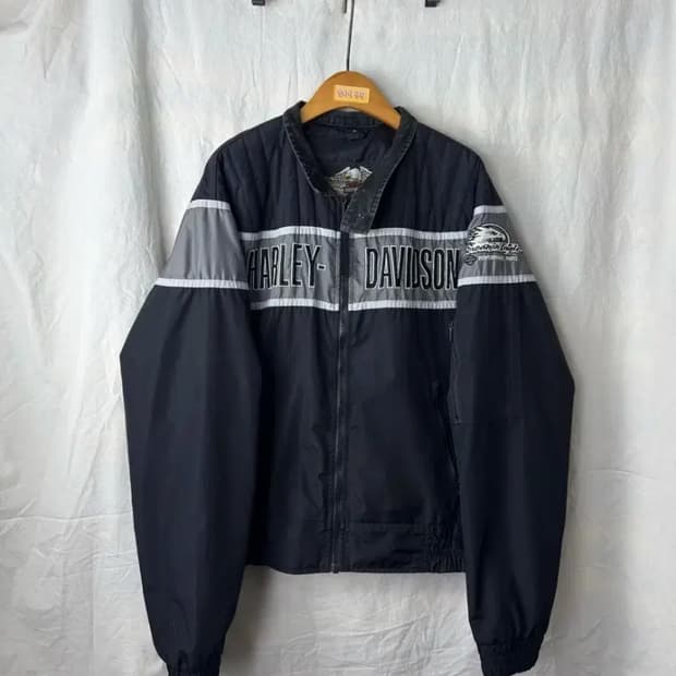 USA 할리데이비슨 나일론 바이커 자켓