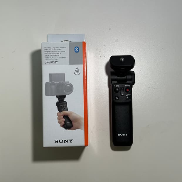 소니 GP-VPT2BT 슈팅 그립 삼각대