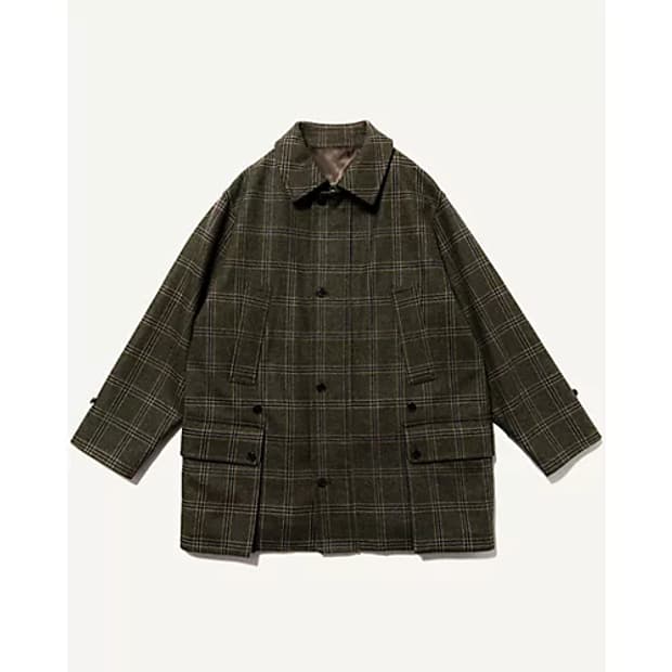 아프레쎄 A.PRESSE Hunting Half Coat 올리브2사