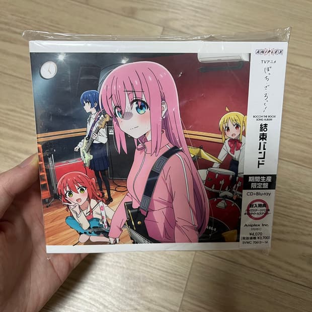 봇치더락 결속밴드 CD 블루레이