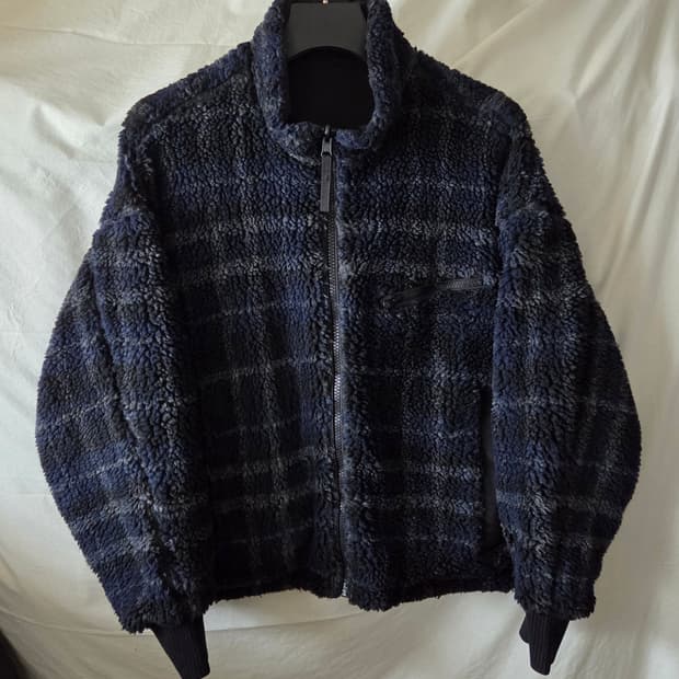 히스헤지스 리버시블 플리스 자켓 XL 105