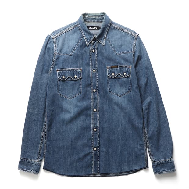 HYSTERIC GLAMOUR Western Denim Shirt