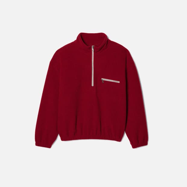 RIER Red Polar Fleece