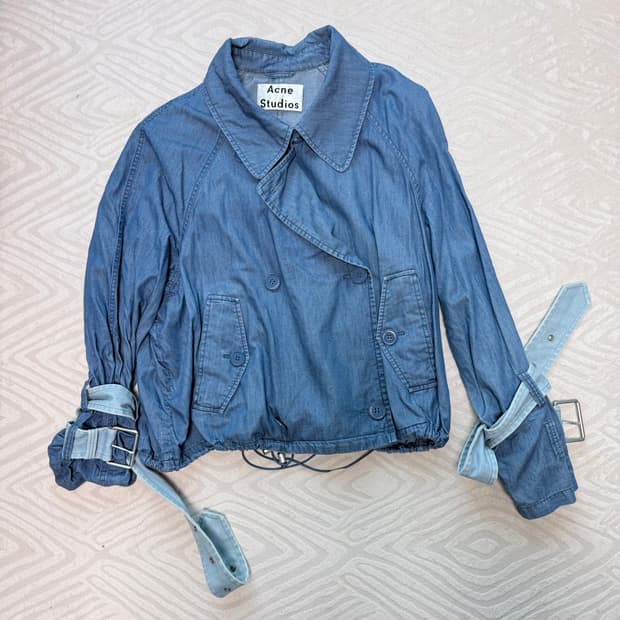 아크네 스튜디오 간절기 데님 자켓 (요새 날씨 딱!)