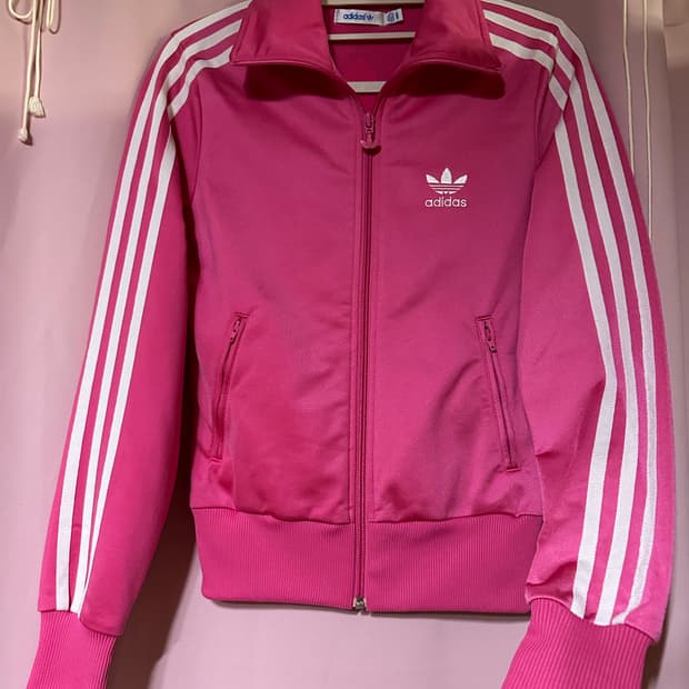 아디다스져지 아디다스 핑크 트랙탑 파이어버드 핑크 대장 불꽃져지 희귀