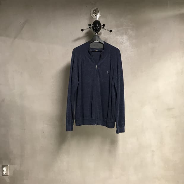 폴로 랄프로렌 니트 집업 네이비 L