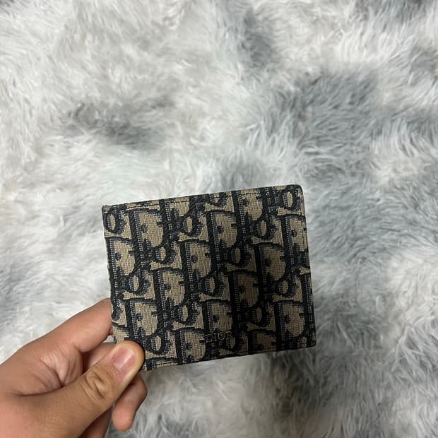 디올 오블리크 베이지 반지갑 급처