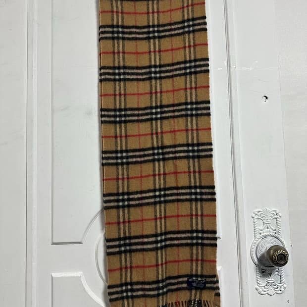 버버리 램스울 머플러