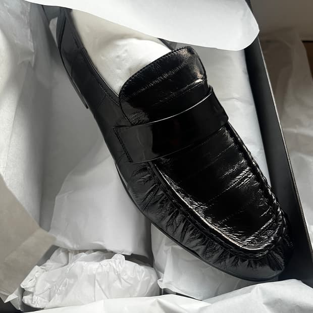 The row eel loafers 43 더로우 장어 로퍼