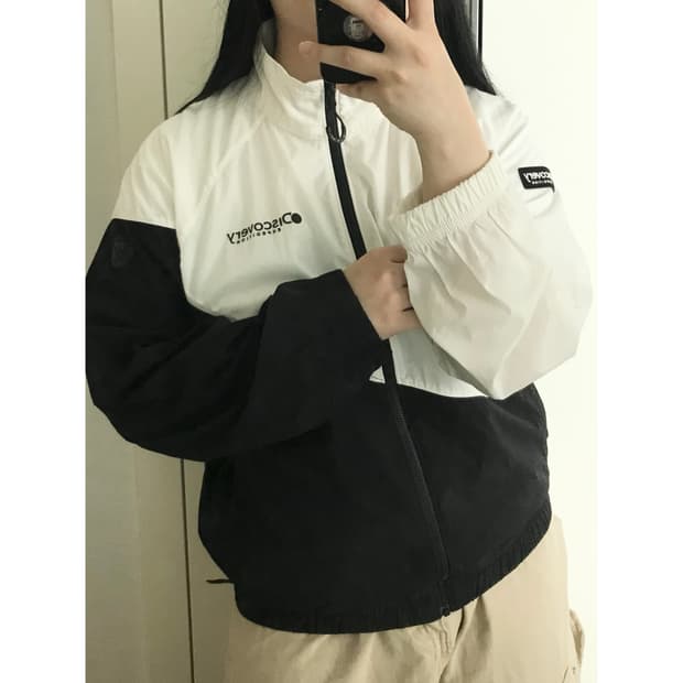 디스커버리 바람막이 90