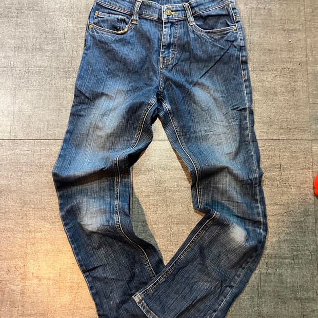 일본빈티지 올드스쿨스트릿 보헤미안웨스턴 데님팬츠