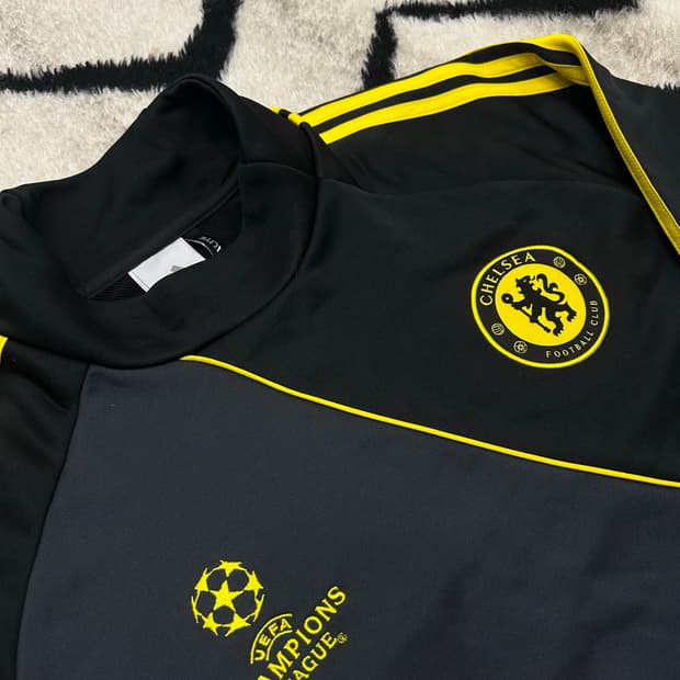 [2XL]아디다스12-13 첼시 챔피언스리그 트레이닝 탑/약기모