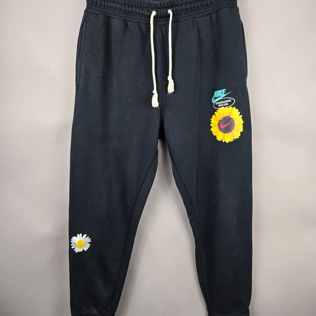 [무료배송]나이키 L 남성 프렌치테리 트레이닝 조거 팬츠 바지 블랙