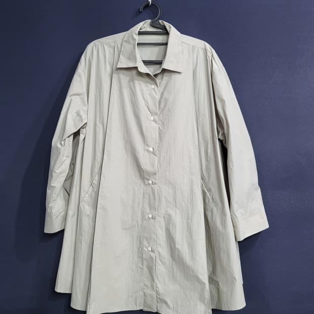 핀턱 셔츠식 프리 자켓(새상품)