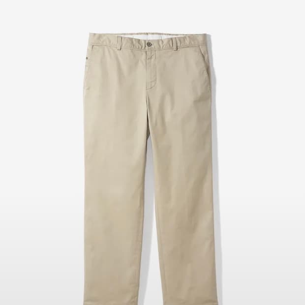 라이즈앤빌로우 어센틱 수피마 265 레귤러 스트레이트 치노팬츠 KHAKI
