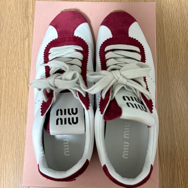 미우미우 플룸 스웨이드 250