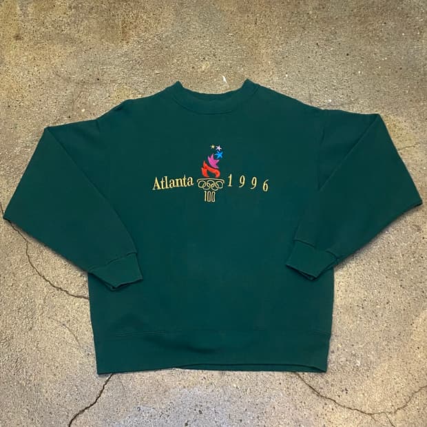 USA 미국 빈티지 ATLANTA 1996 맨투맨