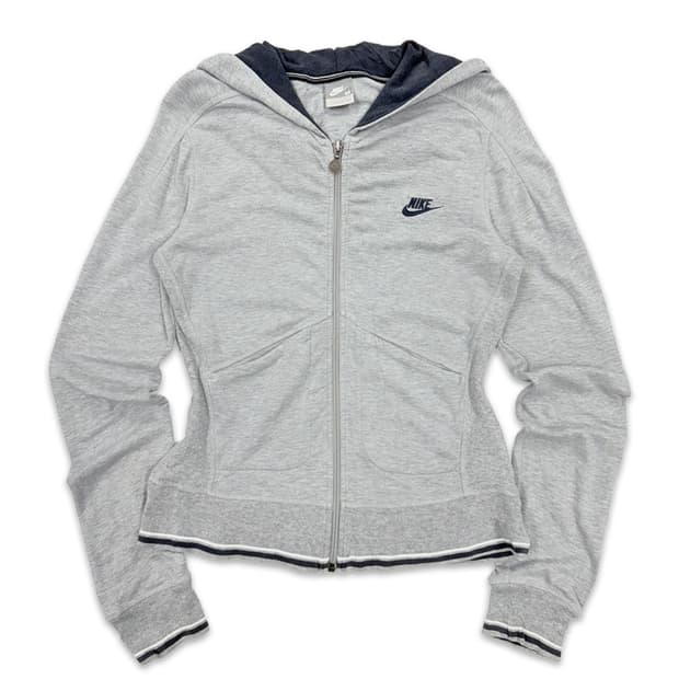 빈티지 나이키 슬림핏 라인 후드집업