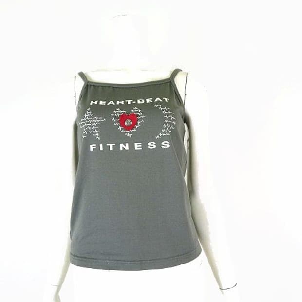 빈티지 카스텔바작 까스텔바작 그레이 슬리브리스 스포티 로걀