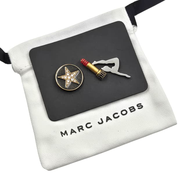 16s 마크제이콥스 컬렉션 립스틱&스타 브로치 세트