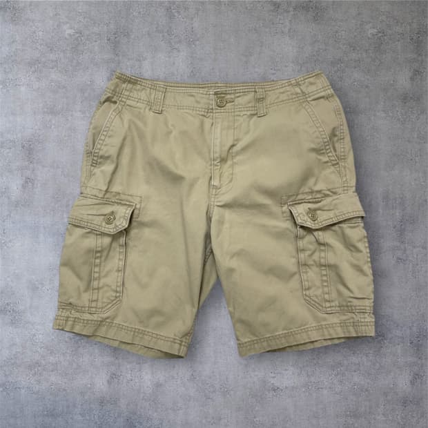 올드네이비 Old navy 베이지 카고 하프팬츠 32