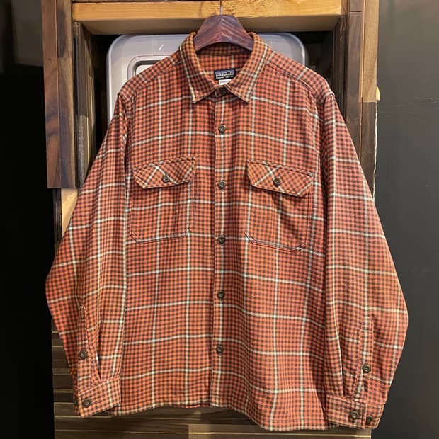 07s파타고니아 오가닉 체크셔츠