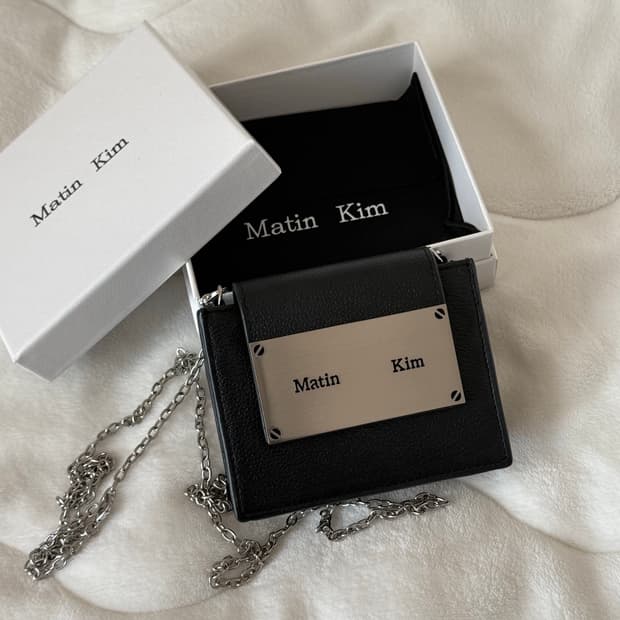 마뗑킴 아코디언 미니백(블랙)