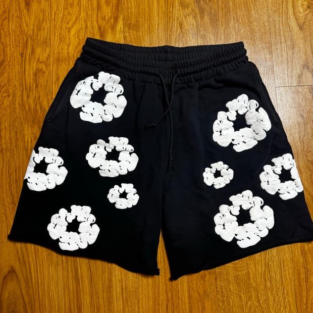 데님티어스 반바지 쇼츠 블랙 xl