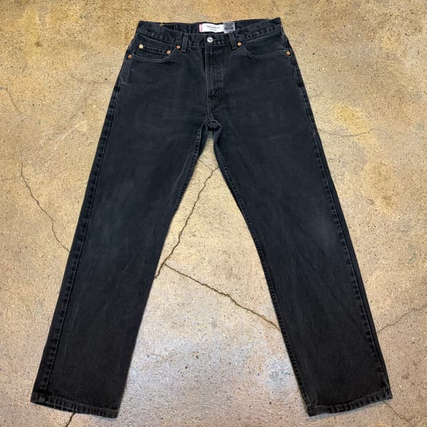 Made in Canada 미국 빈티지 리바이스 505 블랙진 청바지