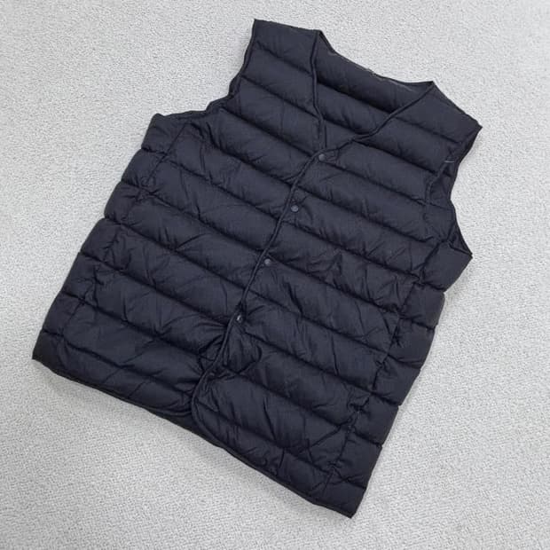 95 빈티지 덕다운 경량 패딩 조끼 0410E