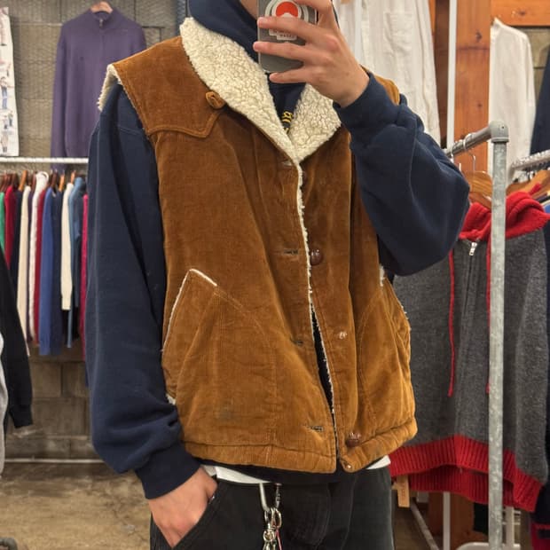 빈티지 쉐르파 베스트(kold_8219) 