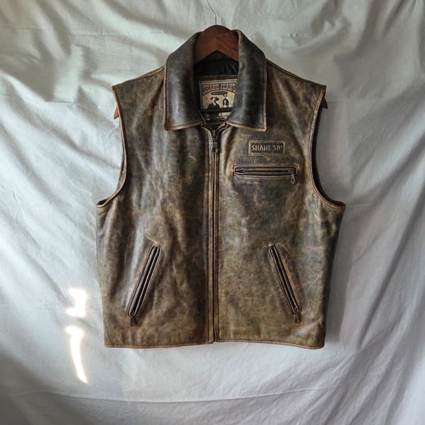 90s 셰인진스 소가죽 레더 베스트 100