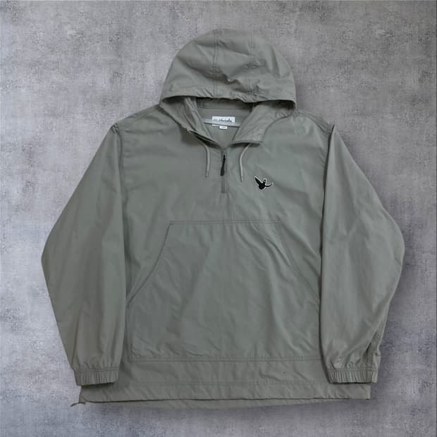 마크곤잘레스 스몰 로고 그레이 아노락 바람막이