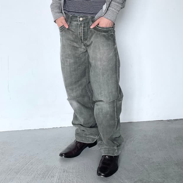 돌체앤가바나 버튼업 데님 팬츠
