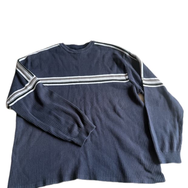 디스이즈네버댓 스트라이프 긴팔티