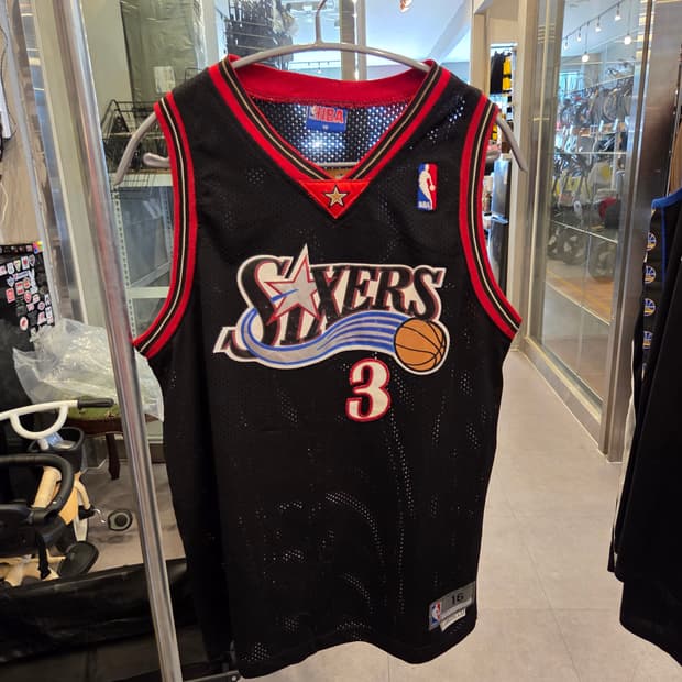 🔥 레전드 아이버슨! NBA 필라델피아 76ers 저지