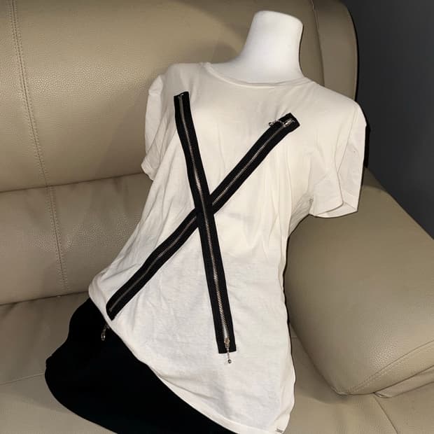 Diesel X-zipper point top