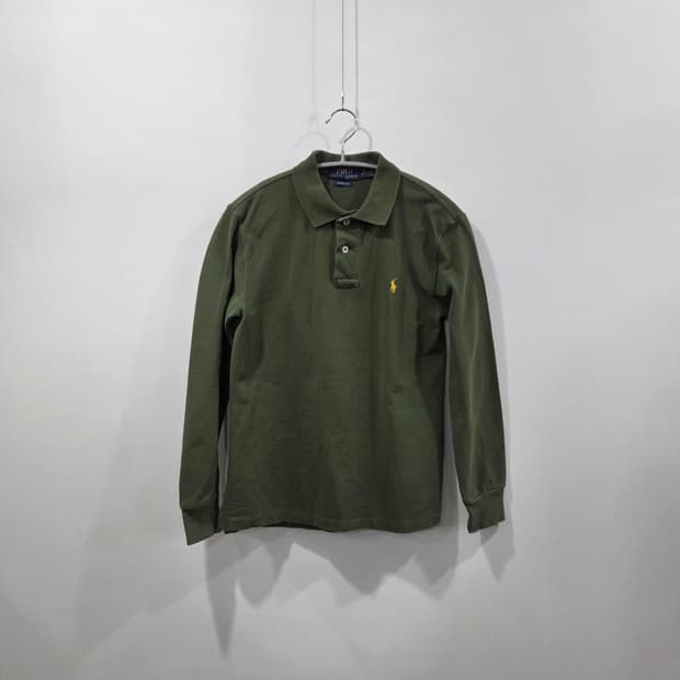 폴로랄프로렌 키즈 피케 카라 롱슬리브 M/10/12