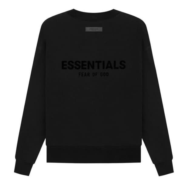 에센셜 더 코어 컬렉션 크루넥 스웨트셔츠 스트레치 리모-네고가능