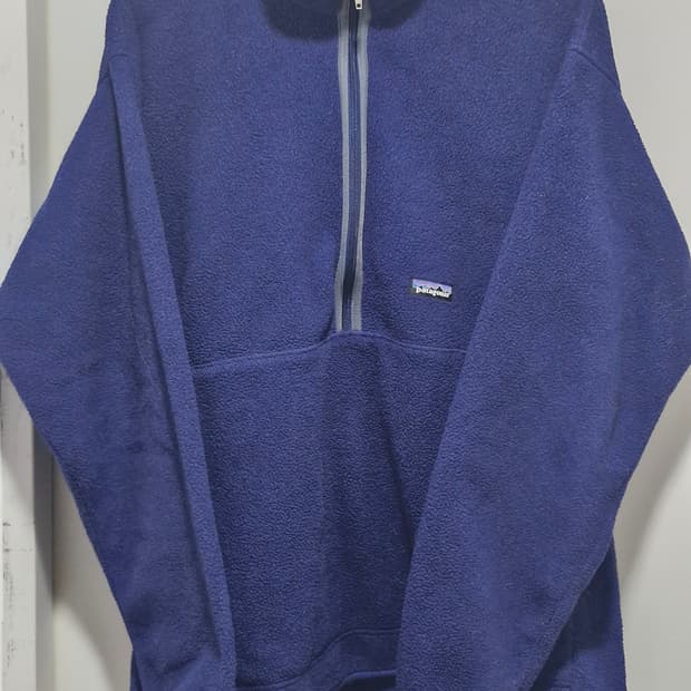 파타고니아 마수피얼 하프집업 신칠라 플리스