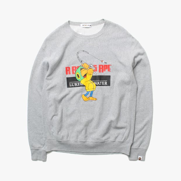 BAPE "Grey Sweatshirts"