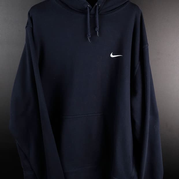 나이키 네이비 후드