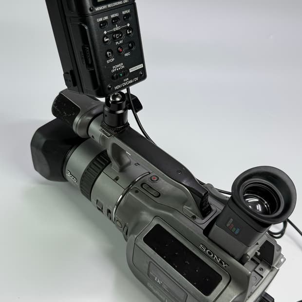 Sony DCR-VX1000 HVR-MRC1 테이프리스 셋업