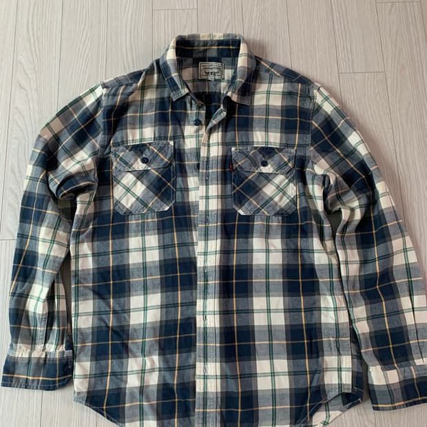 리바이스 체크 셔츠 남방