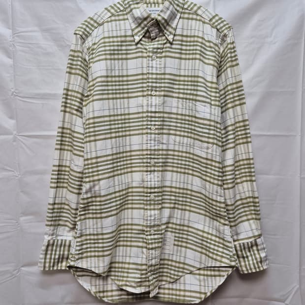 톰브라운 체크셔츠