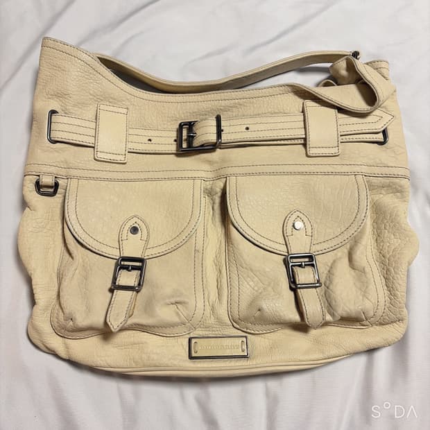 버버리 옐로우 숄더백