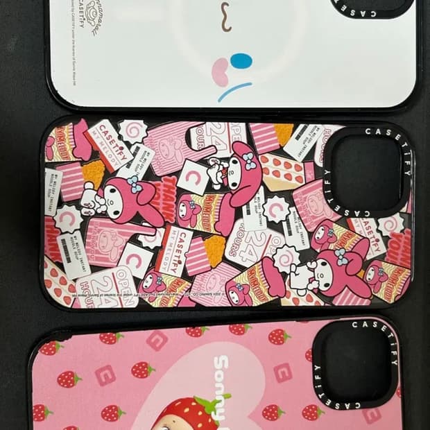 케이스티파이 시나모롤(맥세이프) 마이멜로디 소니엔젤 14폰케이스